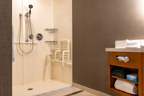 Handicap Shower Installation