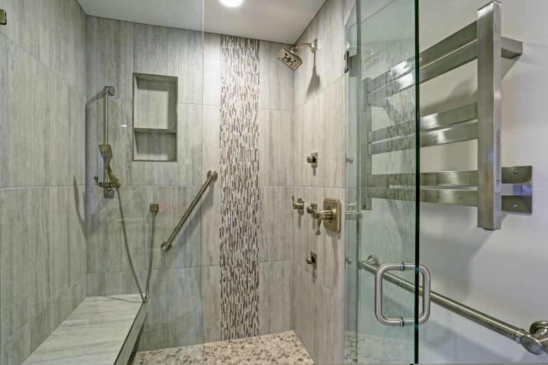 Large Format Tiles in Shower Floor